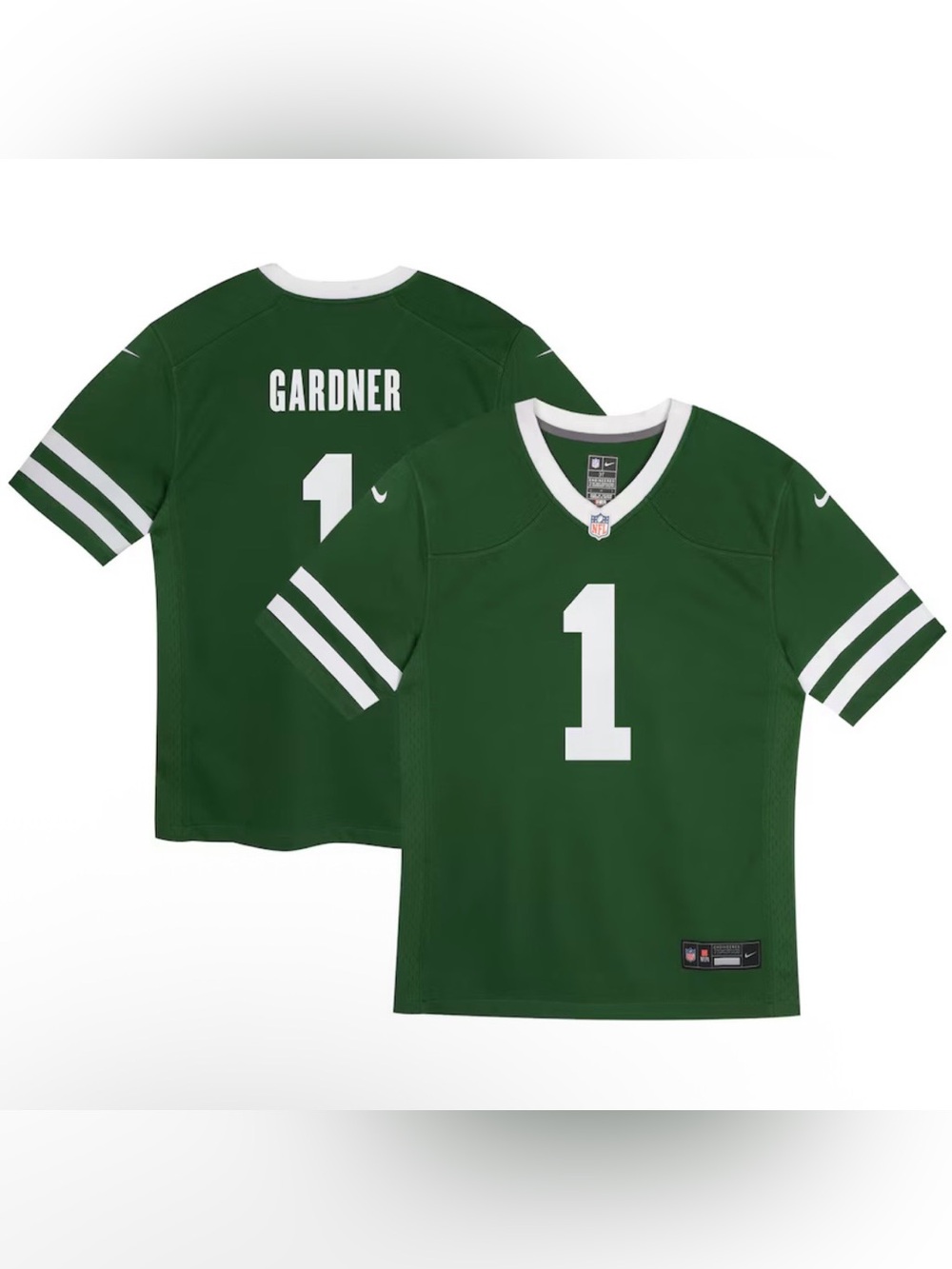 Nike Ahmad Sauce Gardner New York Jets Infant Team Player Game Jersey 24M NEW